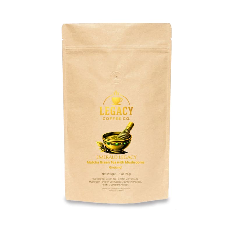 Emerald Legacy -a vibrant ceremonial matcha sourced from the renowned Matsushita Tea Garden in Kakegawa City, Shizuoka, Japan