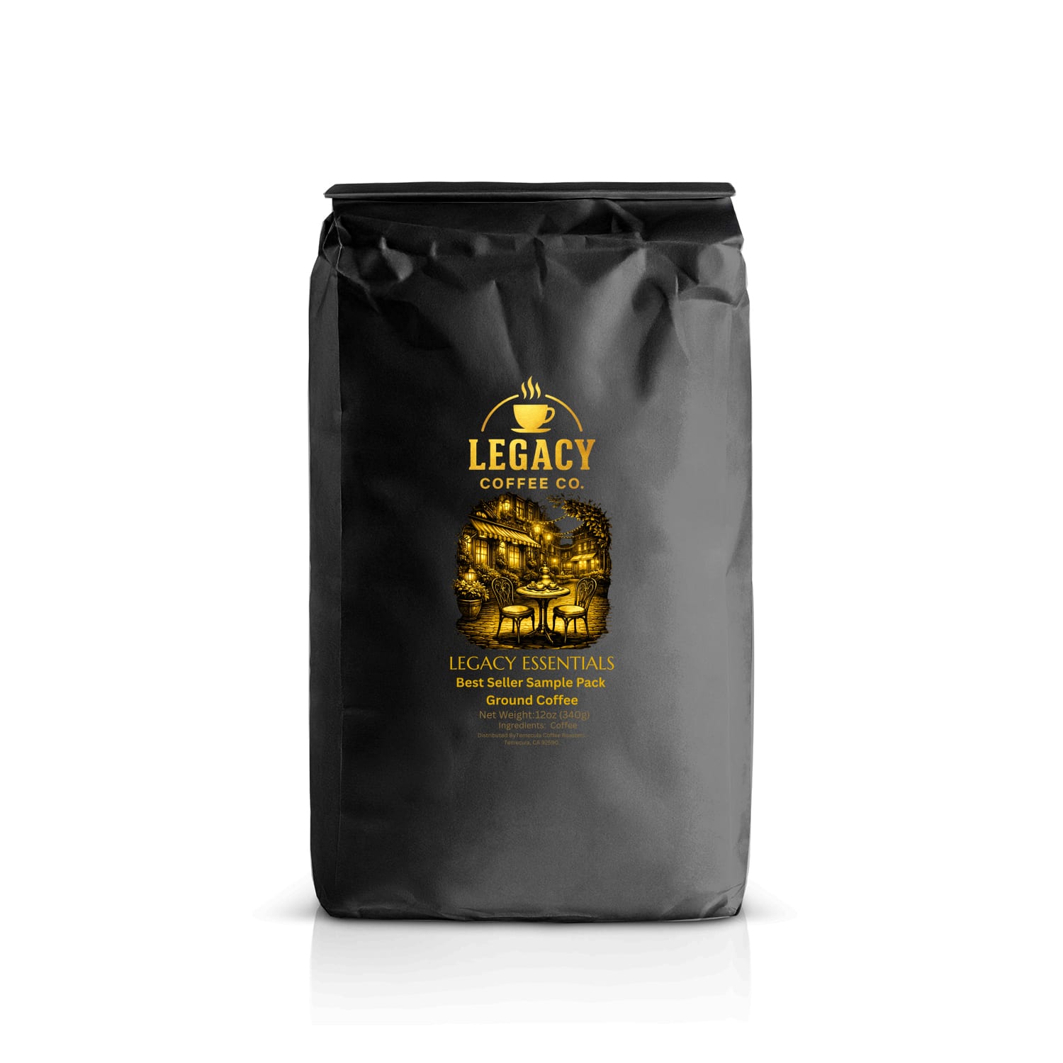 Best Sellers Sample Pack: The Builder's Blend ~ 6 Bean, The Pioneer Pour, Breakfast Blend, Kingdom Peaks ~ Peru, Mexico, Island Legacy~Bali
