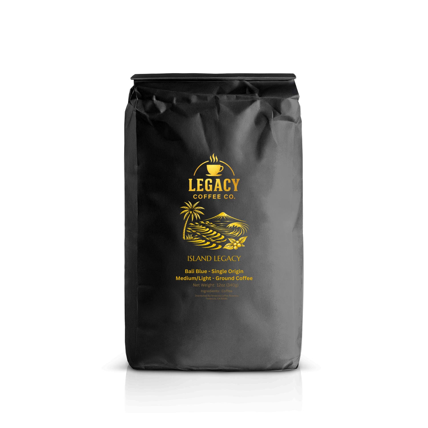 Island Legacy -a distinctive Bali coffee with a well balanced without bitterness taste, clean finish and layered notes of baker’s chocolate, orange peel, juniper, and molasses